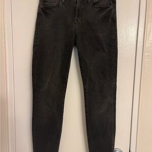 Frame Denim Black Skinny Jeans
